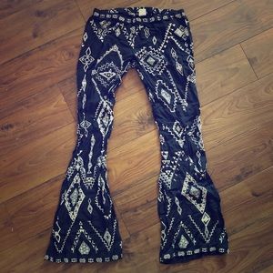 Billabong Aztec wide leg pants